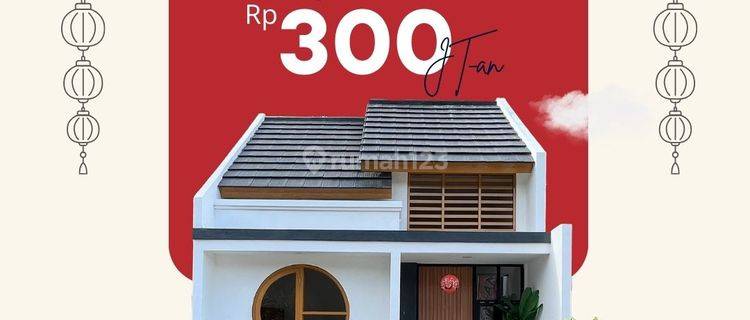 Rumah Murah Yogyakarta Desain Jepang Dekat Brimob Sentolo 300 Jutaan Full Furnish 1