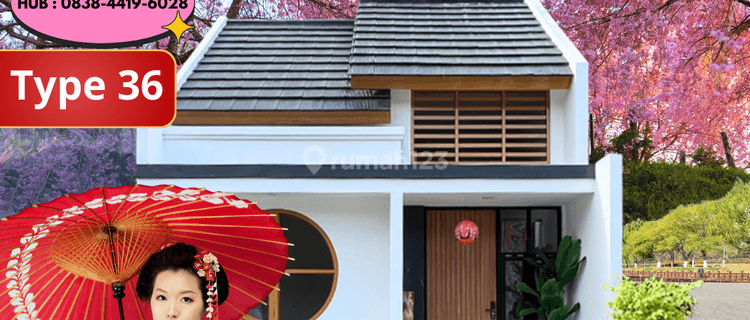 Rumah Jepang Modern di Barat, Lingkungan Tenang Dan Sejuk 1