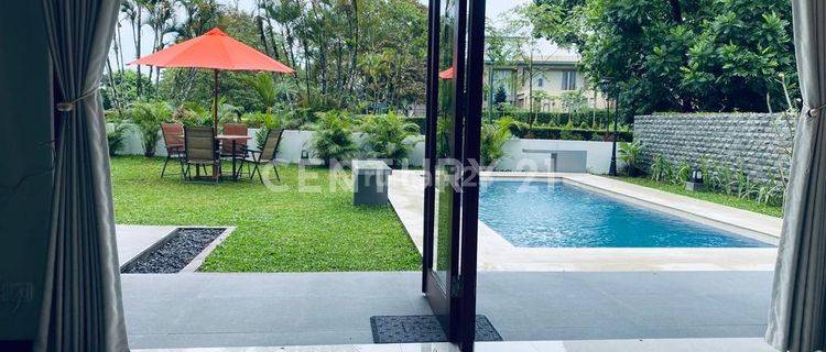 Rumah Mewah Furnished Dengan Kolam Renang Rancamaya Golf Estate 1