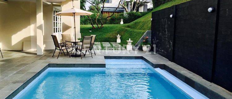 Rumah Mewah Furnished Dgn Kolam Renang Di Rancamaya Golf Estate 1