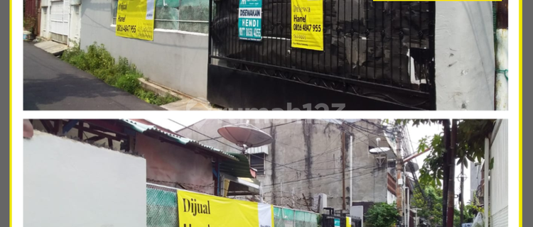 Rumah disewakan Jl. Petojo Barat, Jakarta Pusat 1