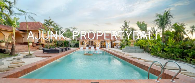 Vila Baru Renovasi Style Spanyol View Sawah, Dekat Pantai Kedungu 1
