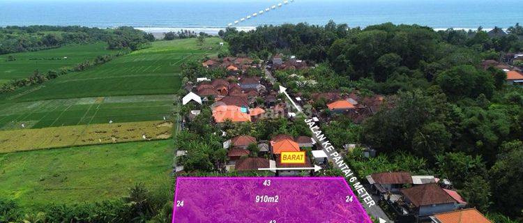 Tanah Istimewa Hanya 200 Meter ke Pantai Kelating, Tabanan 1