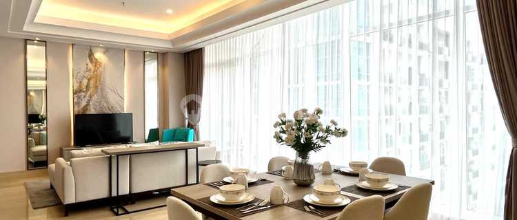 Disewakan Apartemen 3 Kamar Fully Furnished di Kuningan 1