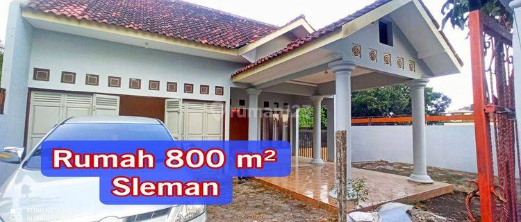 Rumah Jalan Solo Sleman Timur Luas 800 Meter 1