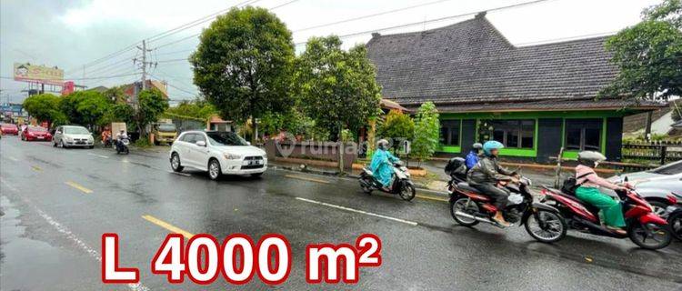 Tanah Tepi Jalan Raya Taman Siswa 4000 M² 1