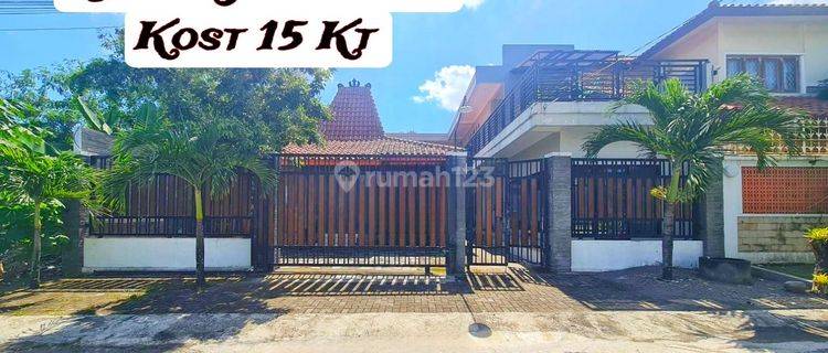 Rumah Kost 15 Kamar Klasik Joglo Maguwoharjo 1