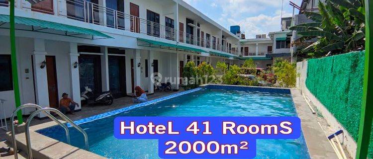 Hotel Dijual Jogja 2000 Meter Bangunan Bagus 1