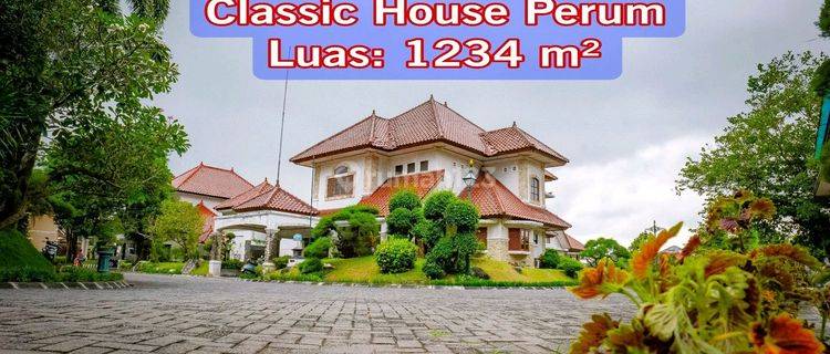 Rumah Klasik Dalam Perumahan Jogja Luas 1234 M² 1