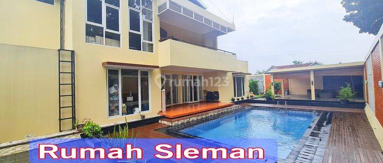 Rumah Tanah Luas Sleman Area Tenang Persawahan 1