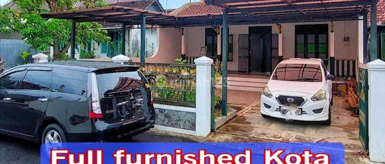 Rumah Dalam Kota Siap Huni Full Furnished 1