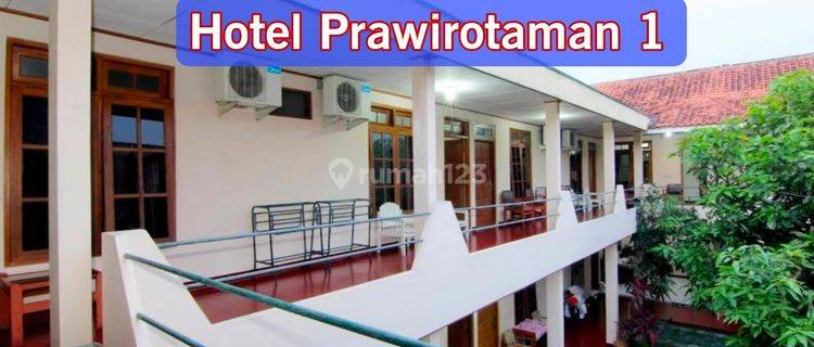 Hotel Dijual Jalan Prawirotaman Luas 650 M² 1