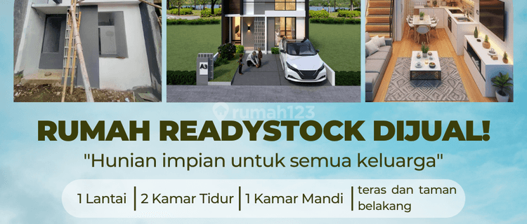 Rumah Readystock 1 Lt Mezanine Strategis Dekat Sarijadi Pasteur  1