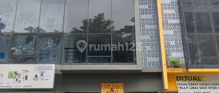 For Sale: The Icon BSD Shop House, 3 Floors, Roadside. 1