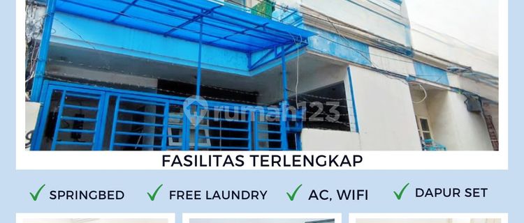 Rented Mixed Dormitory for Employees & Students, Griya Elok Most Affordable in Grogol, West Jakarta Book Now!! 1