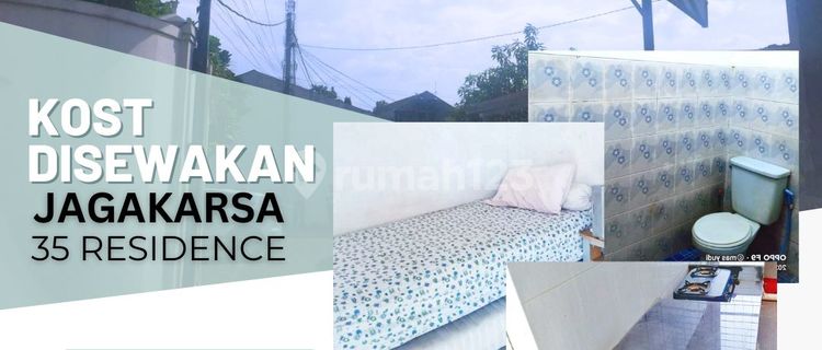 For Rent: KOST Jagakarsa 35 Residences at Jalan Raya Jagakarsa No.35 South Jakarta, Very Strategic Location, Cheapest Price, BOOK NOW!! 1