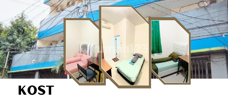 For Rent: Strategic Mixed Boarding House for Employees & Students at Griya Marina, Fully Furnished, located at Jalan Tomang Tinggi No.16A Grogol, West Jakarta. Very Strategic Location, Cheapest Price. BOOK NOW!! 1