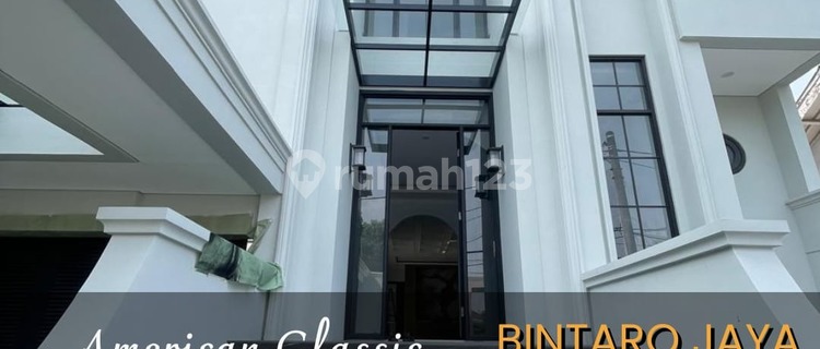 Rumah Brand New Bintaro Sektor 3, American Classic House ada Swimming pool  1