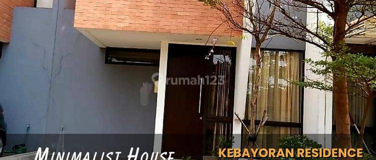 Rumah Bintaro Sektor 7 Kebayoran Residence, Minimalist Modern Premium Area 1