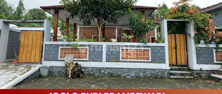 Rumah Modern Pendopo Luas Di Prambanan Jogja Luas 480 M2. 1