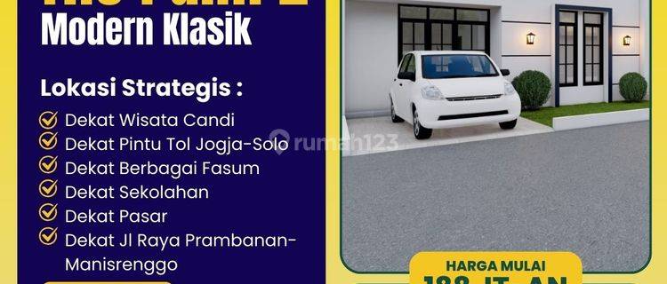 Rumah Asri 200 Jtan Cocok Buat Invest Dekat Pintu Tol Prambanan 1