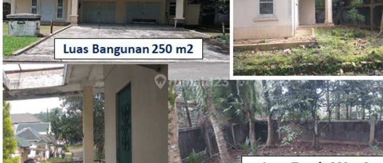 Dijual Rumah Halaman Luas di Sentul City 1