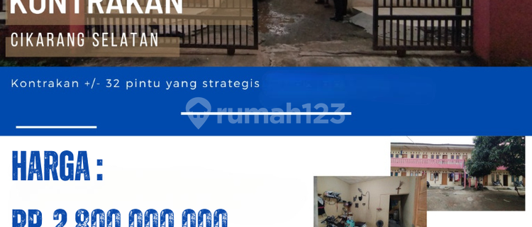 Ready-to-Occupy Kost with 32 Rooms in South Cikarang – High Return Investment, Strategic Location! 1