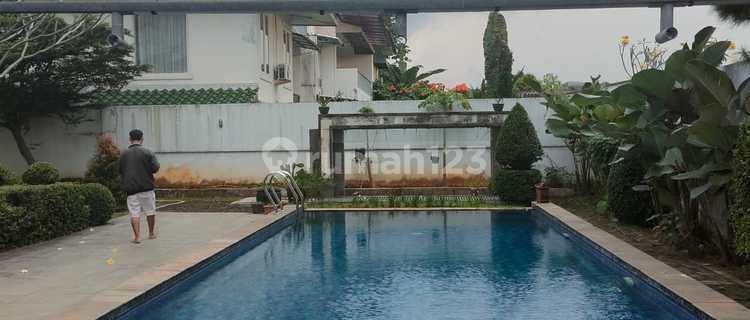 For Rent: House, Large, Swimming Pool with Mount Salak View, Bukit Golf Hijau Cluster, Sentul City, Bogor 1