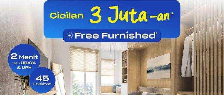 Apartemen Kyo Society Free Furnished dekat Universitas 1