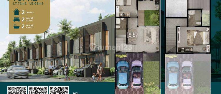 New Rumah Mutiara City Cluster Modena Type Topaz 1