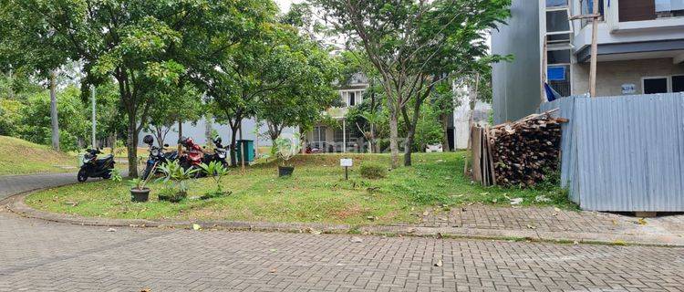 Kavling hoek murah siap bangun barat-utara 160 di the green bsd  1