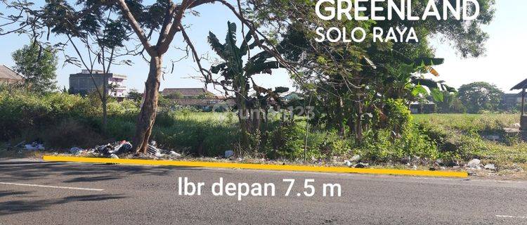 TANAH STRATEGIS DI JALAN DIPONEGORO SUKOHARJO 1