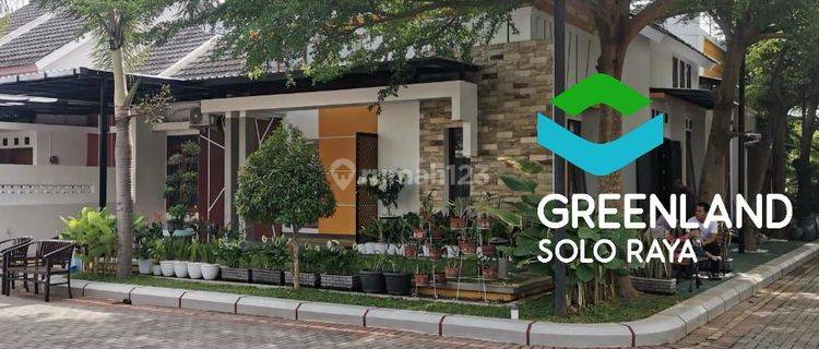 RUMAH MEWAH PLUS FURNISHED LENGKAP DI CLUSTER GENTAN SOLO 1