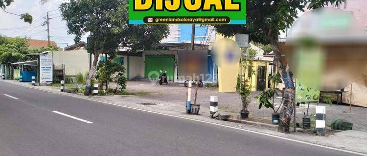 RUKO DAN TANAH STRATEGIS DI PINGGIR JALAN RAYA DI MOJOSONGO SOLO 1