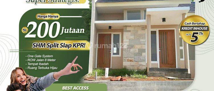 Rumah murah modern minimalis karangploso malang 1