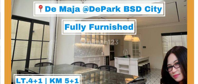 Disewakan DeMaja DePark - BSD New Luxury Villa Fully  Furnished 1