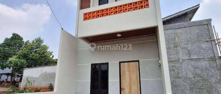 Rumah 2 lantai Model Industrial Modern akses ke graha raya Bintaro  1