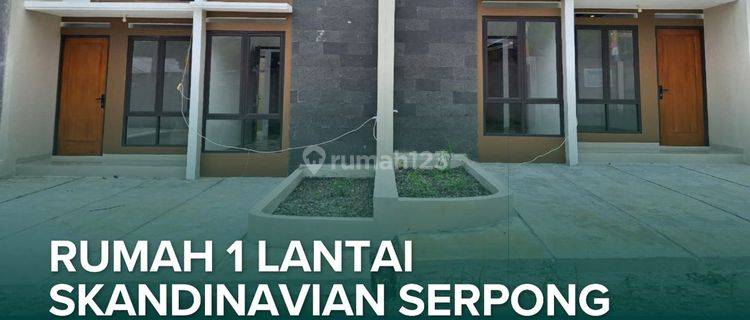 Rumah 1 lantai Ready stok nempel Serpong Pamulang  1