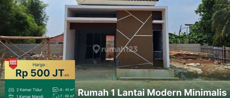 Rumah 1 Lantai Modern Dekat Kampus UNPAM Tangsel 1