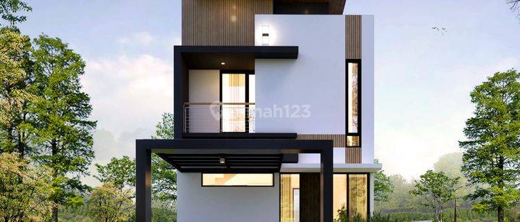 Dijual Rumah Indent Promo Lounching 2 Lt Dekat Poros Jalan Raya  1