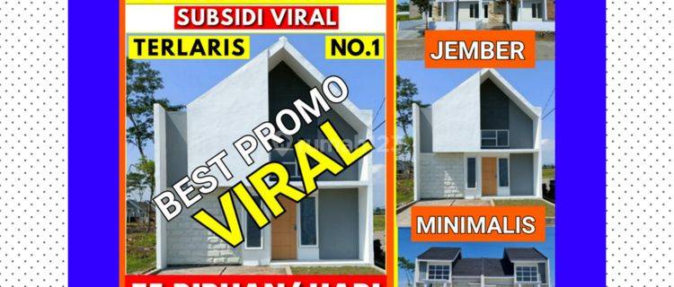 Rumah Jember Subsidi Murah Terlaris Grand Puri Bunga Nirwana 1