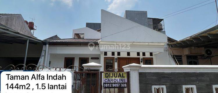 Rumah Siap Huni Taman Alfa Indah Jakarta Barat 1