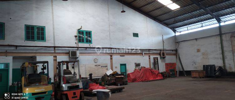 Pabrik ijin industri siap dipakai Pabrik di Jalan Moh Toha 2200 m HGB Bagus 1