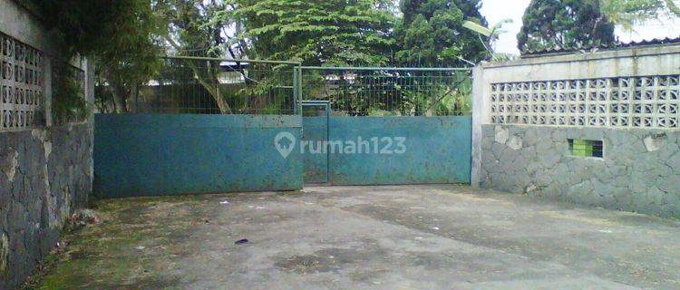  Bangunan Gudang 1500 m² Dan Lahan 5 Ha Batujajar Mainroad 1