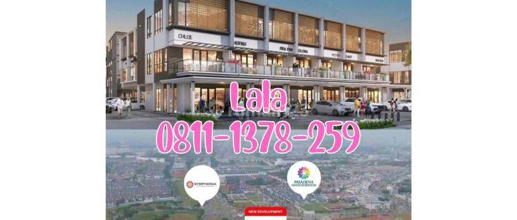 Ruko Terbaru Di Area Pasadena Central Distrik Pasadena North Square 3man!  1