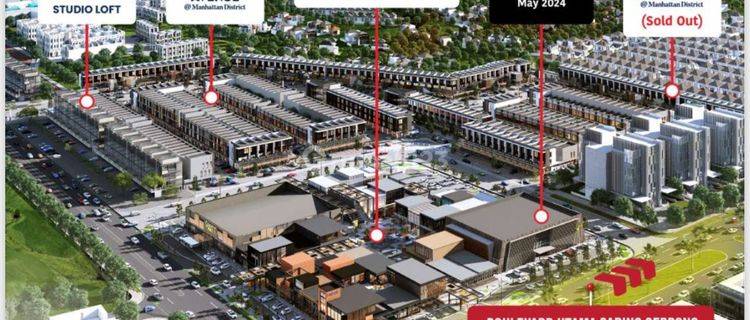 Start 3MAN Termurah Ruko 3 Lantai Hampton Avenue Cara Bayar Mudah 1
