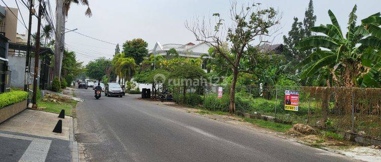 Tanah Kavling Puri Indah di jalan boulevard, bentuk tanah kotak 1