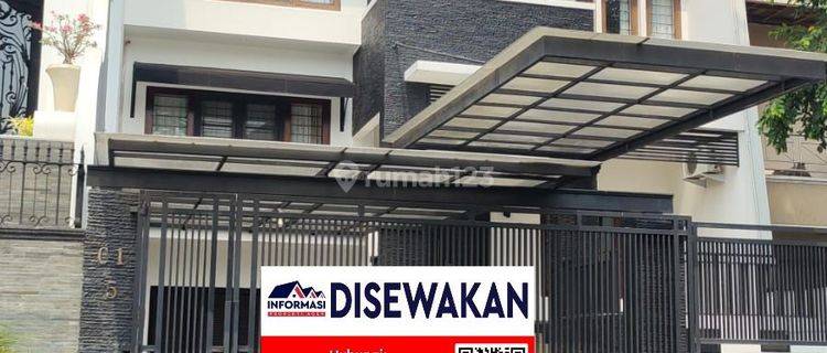 Rumah mewah Permata Buana di jalan boulevard, 2.5 lantai 1