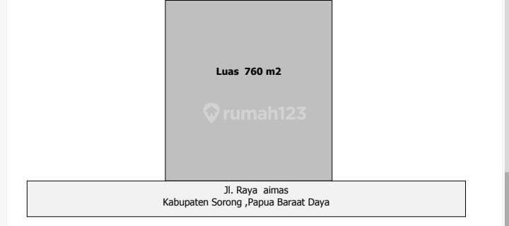 Dijual Tanah Kavling Sorong, Papua Barat Siap Dibangun, NEGO SAMPAI DEAL 1
