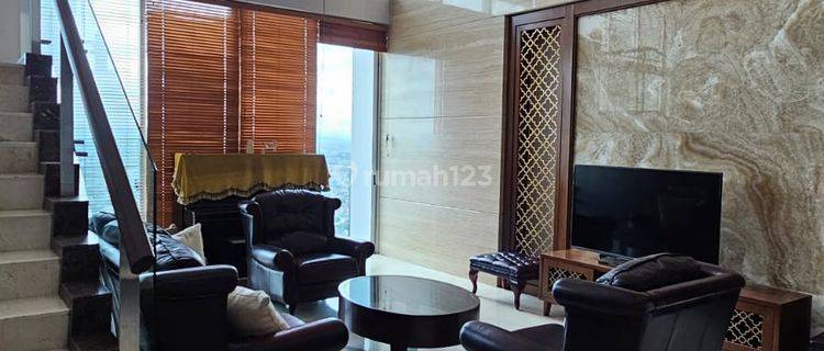 Dijual Apartemen Kemang Village Tower Ritz 4br Tipe Lofts Furnish 1